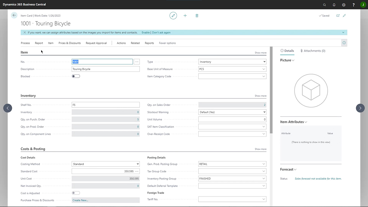 Screenshot_How to Process Cross Docking Opportunities in Business Central Part 2